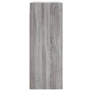 Ντουλάπι Επιτοίχιο Γκρι Sonoma 69,5 x 34 x 90 εκ. Επεξεργ. Ξύλο
