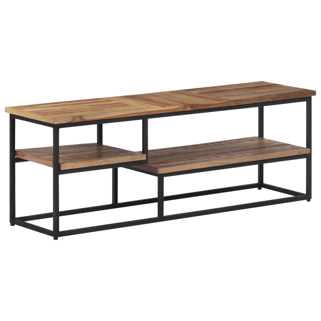 Έπιπλο Τηλεόρασης 110 x 30 x 39 εκ. από Μασίφ Ανακυκλωμένο Teak