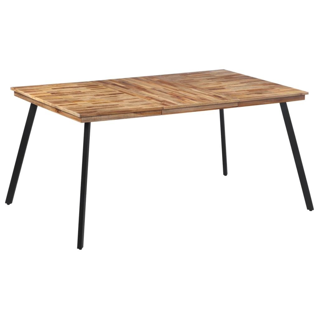 Τραπεζαρία 169 x 98,5 x 76 εκ. από Μασίφ Ξύλο Teak