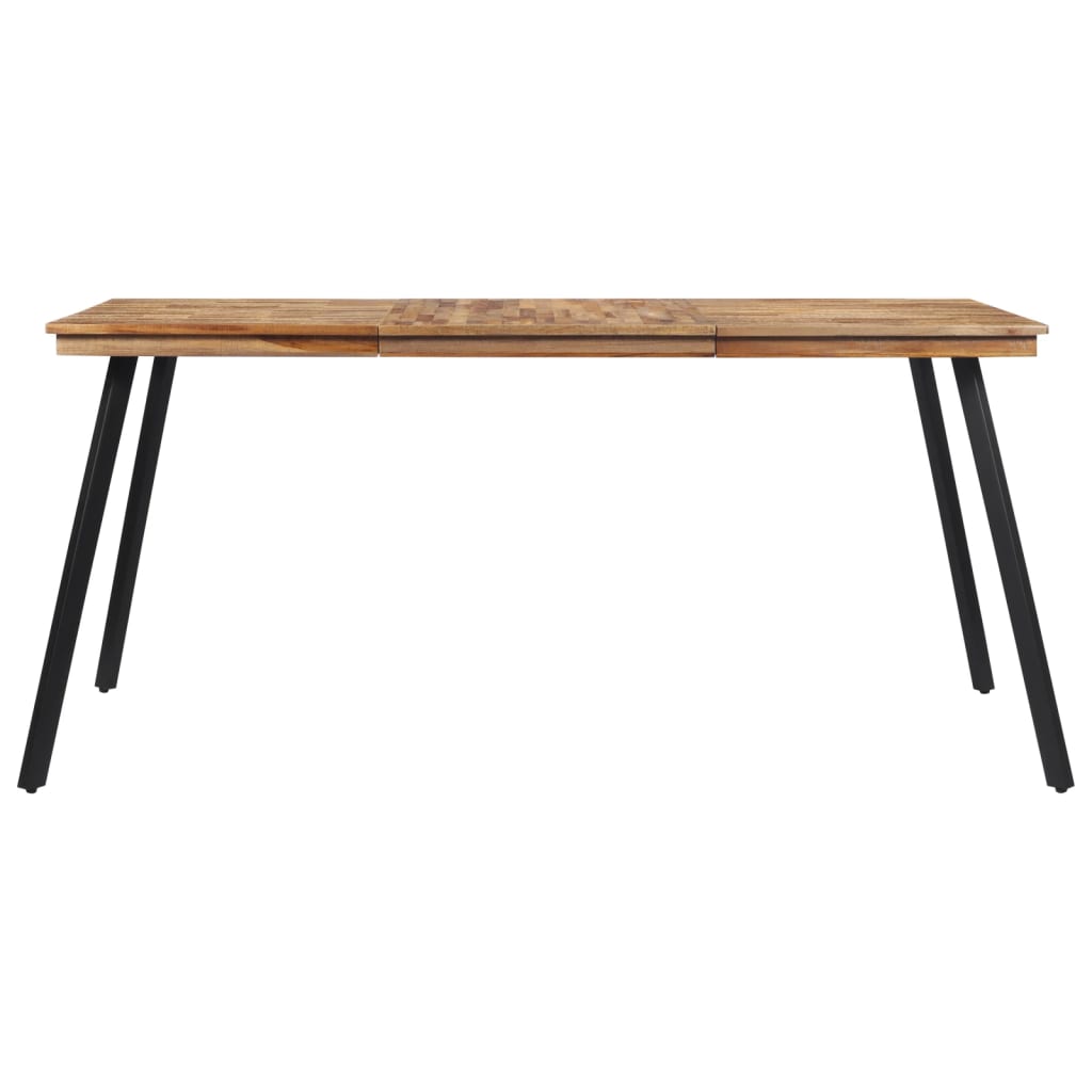 Τραπεζαρία 169 x 98,5 x 76 εκ. από Μασίφ Ξύλο Teak