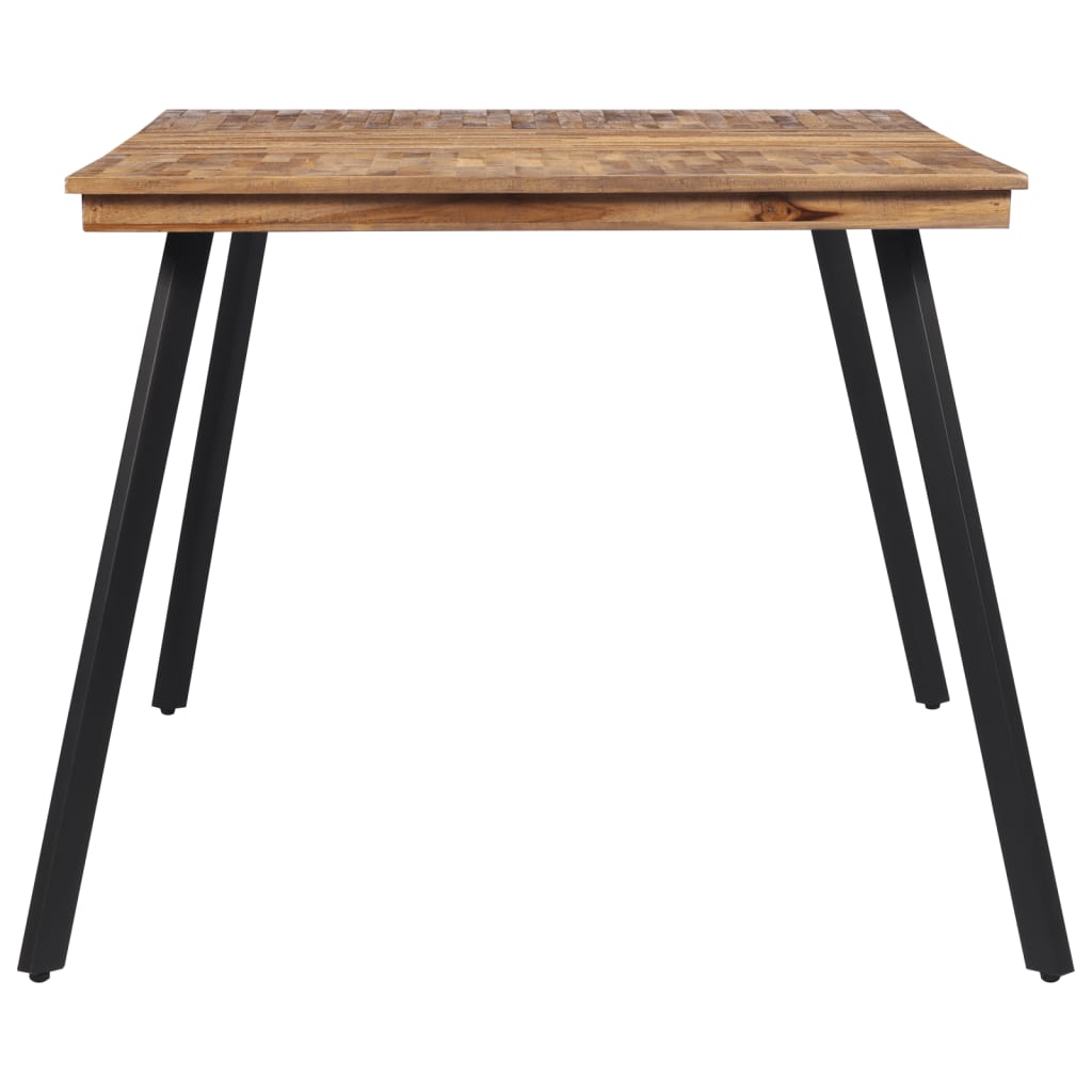 Τραπεζαρία 169 x 98,5 x 76 εκ. από Μασίφ Ξύλο Teak