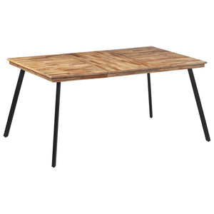 Τραπεζαρία 169 x 98,5 x 76 εκ. από Μασίφ Ξύλο Teak