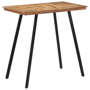 Τραπέζι Μπαρ 110 x 55 x 105 εκ. από Μασίφ Ξύλο Teak