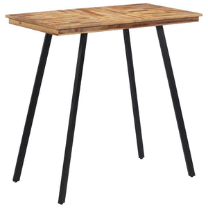 Τραπέζι Μπαρ 110 x 55 x 105 εκ. από Μασίφ Ξύλο Teak