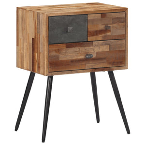 Κομοδίνο 47 x 31,5 x 60 εκ. από Μασίφ Ξύλο Teak