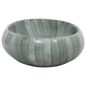 Νιπτήρας Οβάλ Πράσινος 59 x 40 x 15 εκ. Κεραμικός - PAKOBAZAAR