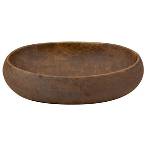 Νιπτήρας Οβάλ Καφέ 59 x 40 x 15 εκ. Κεραμικός - PAKOBAZAAR