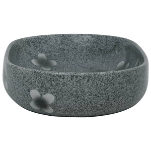 Νιπτήρας Οβάλ Μπλε 59x40x14 εκ. Κεραμικός - PAKOBAZAAR