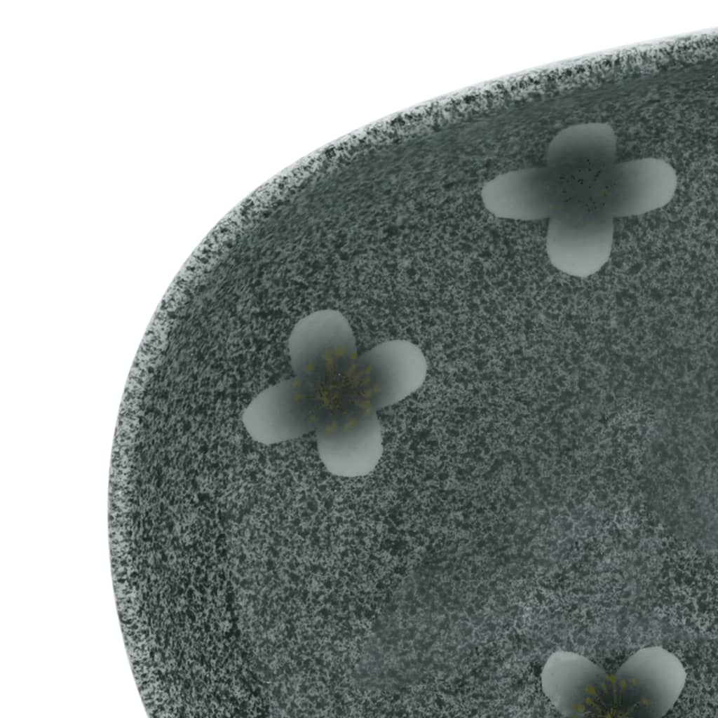 Νιπτήρας Οβάλ Μπλε 59x40x14 εκ. Κεραμικός - PAKOBAZAAR