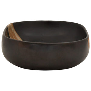 Νιπτήρας Οβάλ Μαύρος 59x40x14 εκ. Κεραμικός - PAKOBAZAAR