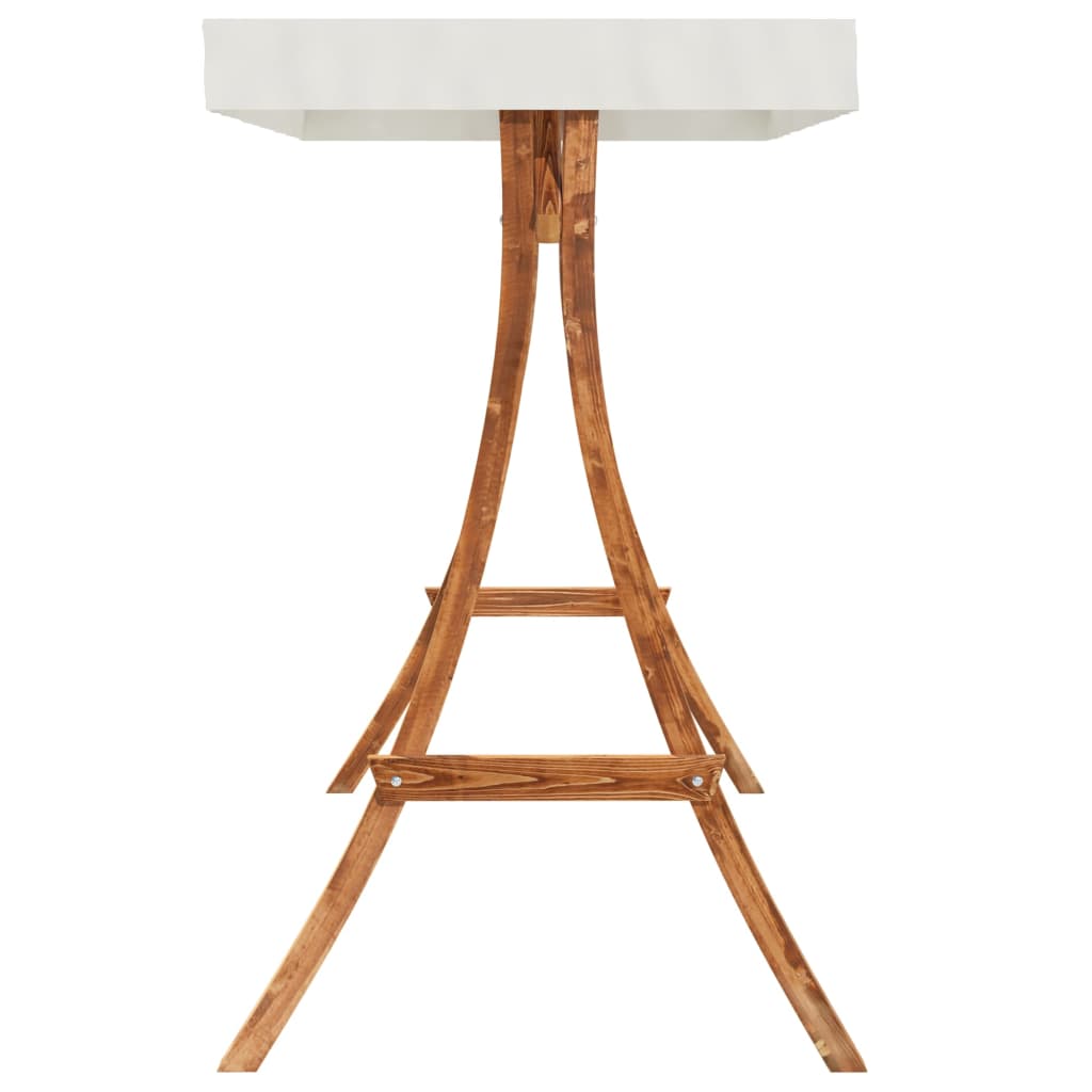 Κούνια Κρεβάτι Σκίαστρο Μασίφ Ξύλο Ερυθρελάτης Φιν. Ξύλου Teak