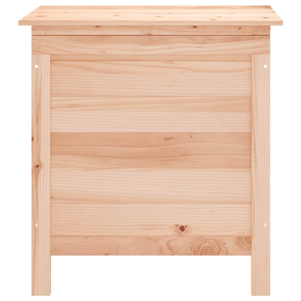 Μπαούλο Αποθήκευσης Κήπου 50x49x56,5 εκ. από Μασίφ Ξύλο Ελάτης