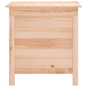 Μπαούλο Αποθήκευσης Κήπου 50x49x56,5 εκ. από Μασίφ Ξύλο Ελάτης