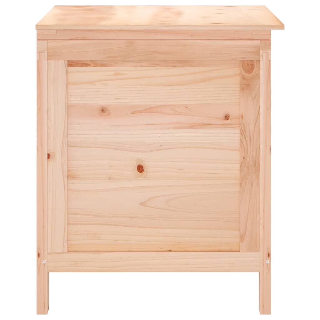 Μπαούλο Αποθήκευσης Κήπου 50x49x56,5 εκ. από Μασίφ Ξύλο Ελάτης
