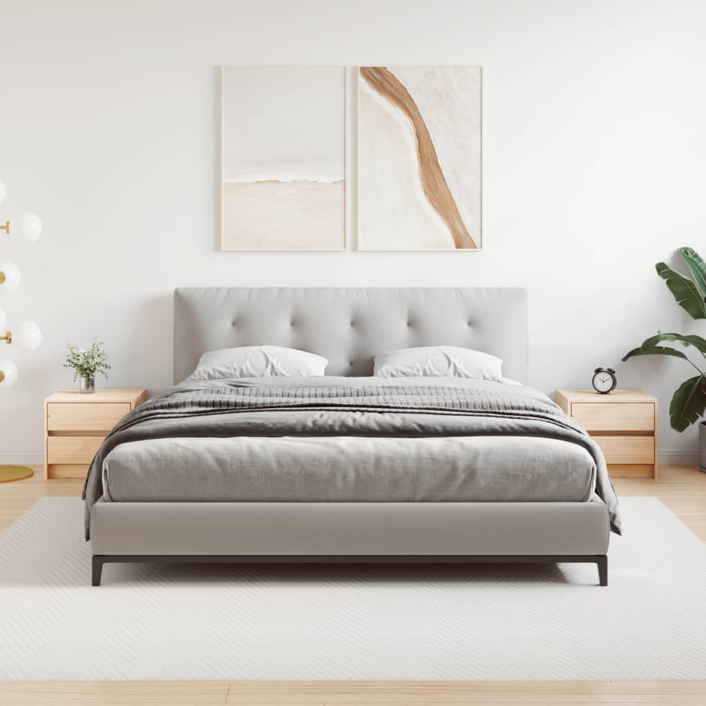 Κομοδίνα 2 τεμ. 40 x 31 x 35,5 εκ. από Μασίφ Ξύλο Πεύκου - Pakobazaar