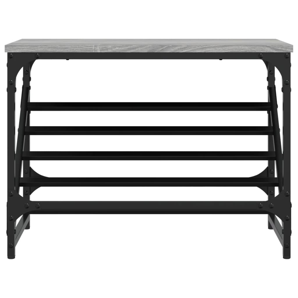 Παπουτσοθήκη Γκρι Sonoma 60x30x45 εκ. από Επεξεργασμένο Ξύλο