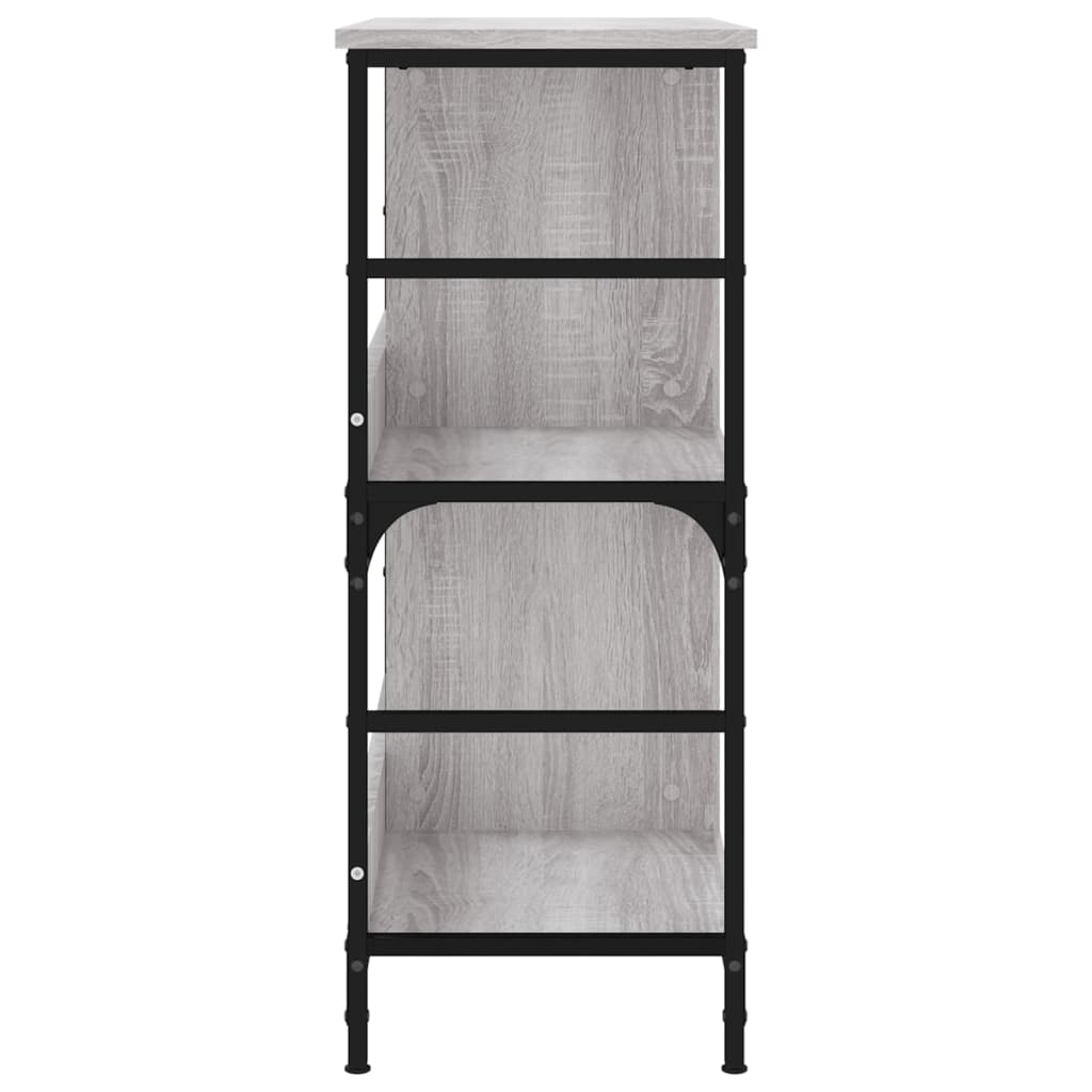 Βιβλιοθήκη Γκρι Sonoma 78,5x33x82 εκ. Επεξεργασμένο Ξύλο