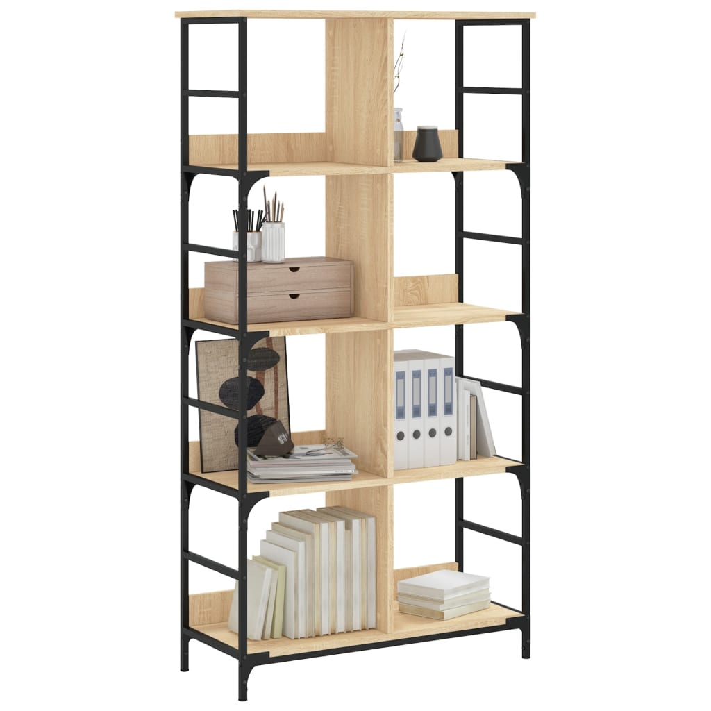 Βιβλιοθήκη Sonoma Δρυς 78,5x33x153 εκ. Επεξεργασμένο Ξύλο - Pakobazaar