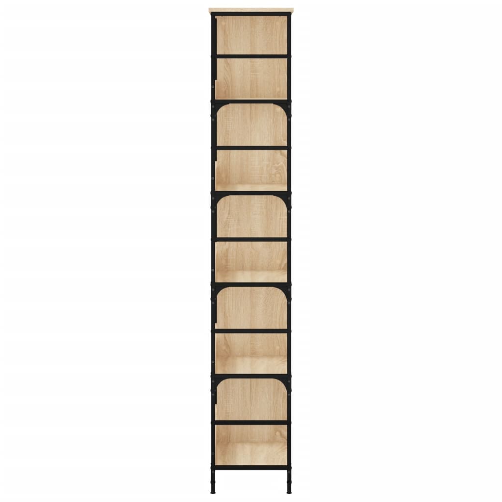 Βιβλιοθήκη Sonoma Δρυς 78,5x33x188,5 εκ. Επεξεργασμένο Ξύλο - Pakobazaar