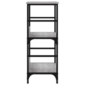 Βιβλιοθήκη Γκρι Sonoma 50x33x82 εκ. Επεξεργασμένο Ξύλο