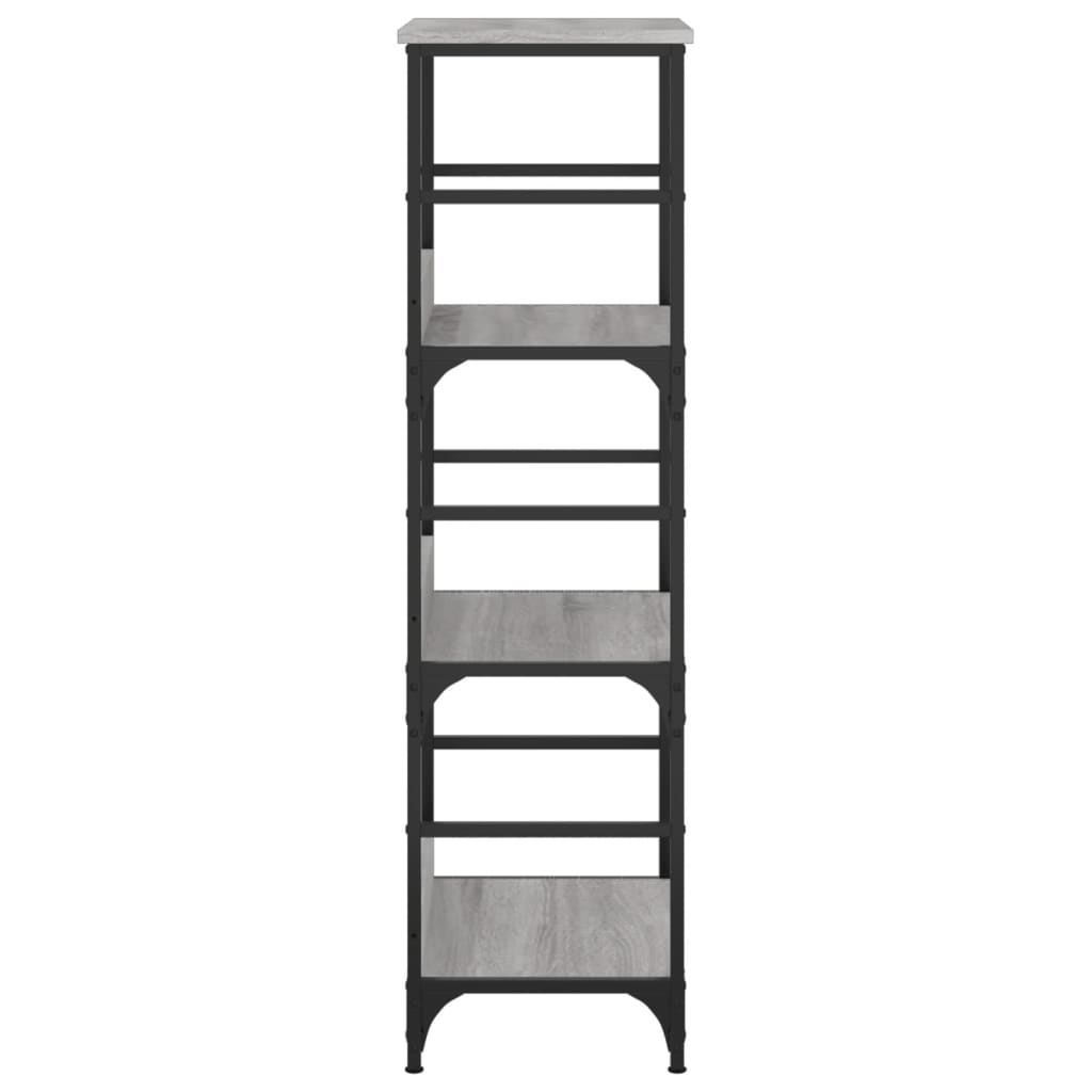 Βιβλιοθήκη Γκρι Sonoma 50x33x117,5 εκ. Επεξεργασμένο Ξύλο