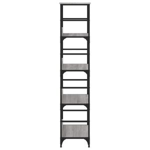Βιβλιοθήκη Γκρι Sonoma 50x33x153 εκ. Επεξεργασμένο Ξύλο - Pakobazaar