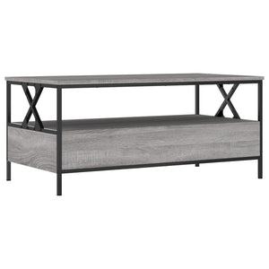 Τραπεζάκι Σαλονιού Γκρι Sonoma 100 x 51 x 45 εκ. Επεξεργ. Ξύλο - Pakobazaar