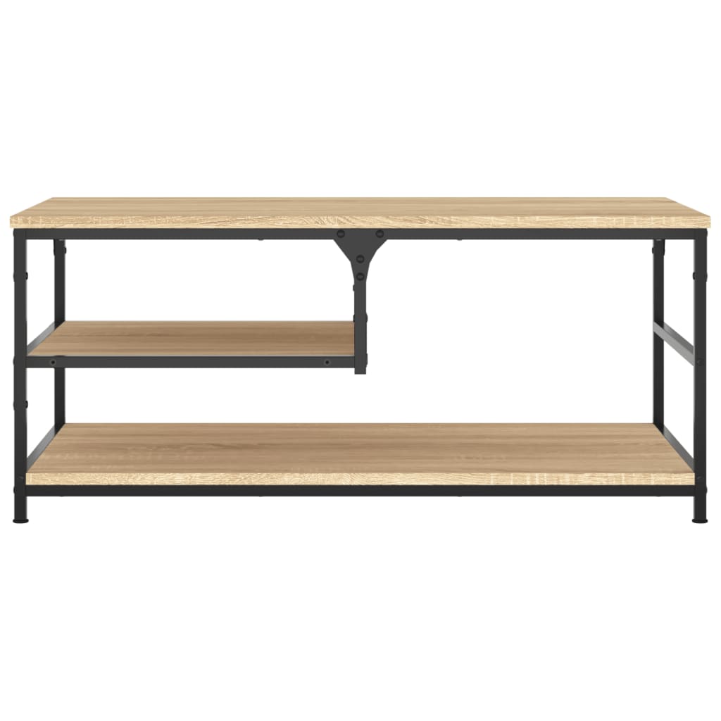 Τραπεζάκι Σαλονιού Sonoma Δρυς 90 x 49 x 40 εκ. Επεξεργ. Ξύλο - Pakobazaar