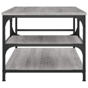 Τραπεζάκι Σαλονιού Γκρι Sonoma 90 x 49 x 40 εκ. Επεξεργ. Ξύλο - Pakobazaar