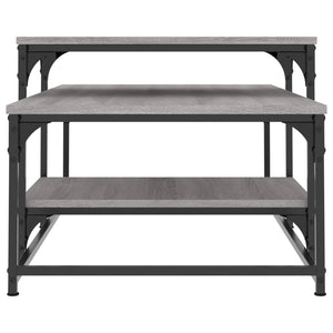 Τραπεζάκι Σαλονιού Γκρι Sonoma 102 x 60 x 45 εκ. Επεξεργ. Ξύλο