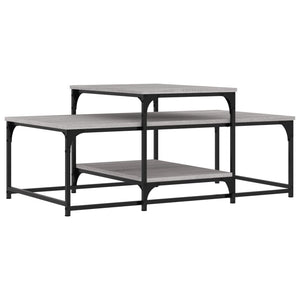 Τραπεζάκι Σαλονιού Γκρι Sonoma 102 x 60 x 45 εκ. Επεξεργ. Ξύλο