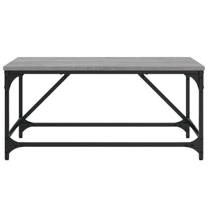 Τραπεζάκι Σαλονιού Γκρι Sonoma 75x50x35 εκ. Επεξεργασμένο Ξύλο