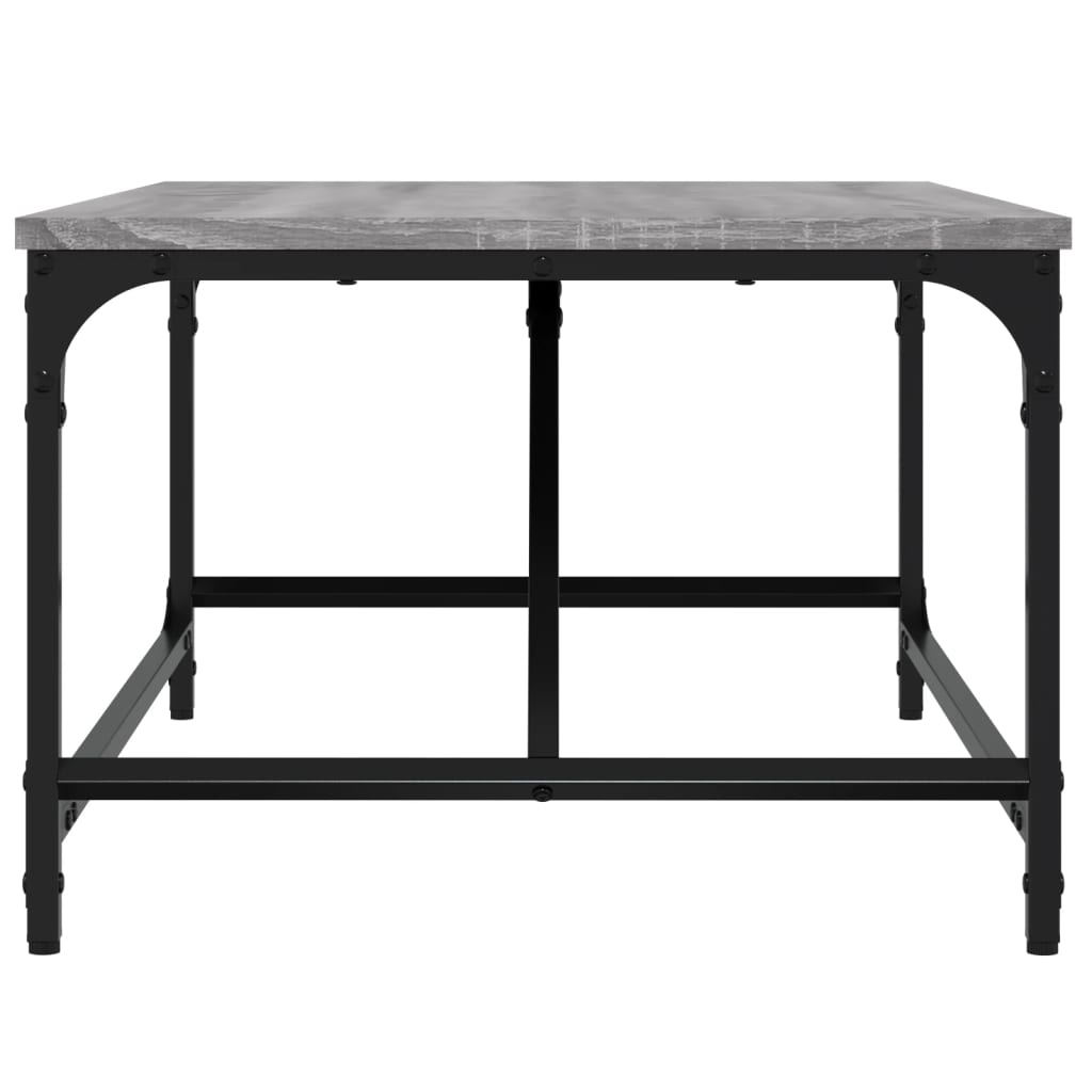Τραπεζάκι Σαλονιού Γκρι Sonoma 75x50x35 εκ. Επεξεργασμένο Ξύλο