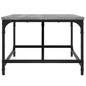 Τραπεζάκι Σαλονιού Γκρι Sonoma 75x50x35 εκ. Επεξεργασμένο Ξύλο