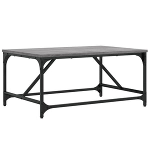 Τραπεζάκι Σαλονιού Γκρι Sonoma 75x50x35 εκ. Επεξεργασμένο Ξύλο