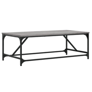 Τραπεζάκι Σαλονιού Γκρι Sonoma 100x50x35 εκ. Επεξεργασμένο Ξύλο - Pakobazaar