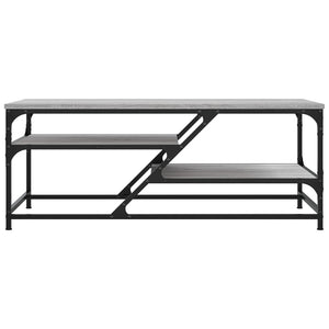 Τραπεζάκι Σαλονιού Γκρι Sonoma 100x49x40 εκ.