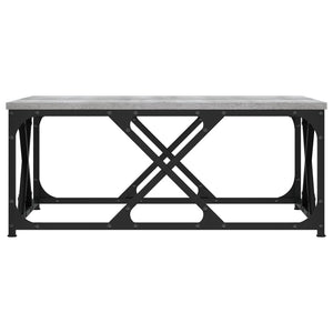 Τραπεζάκι Σαλονιού Γκρι Sonoma 70x70x30 εκ. Επεξεργασμένο Ξύλο - Pakobazaar