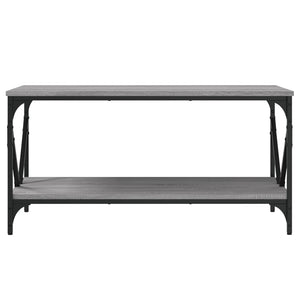 Τραπεζάκι Σαλονιού Γκρι Sonoma 90x50x45 εκ. Επεξεργασμένο Ξύλο