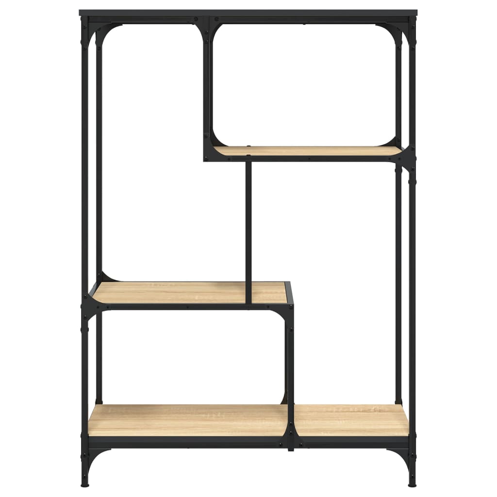 Βιβλιοθήκη Sonoma Δρυς 81 x 36 x 115 εκ. Επεξεργ. Ξύλο / Ατσάλι