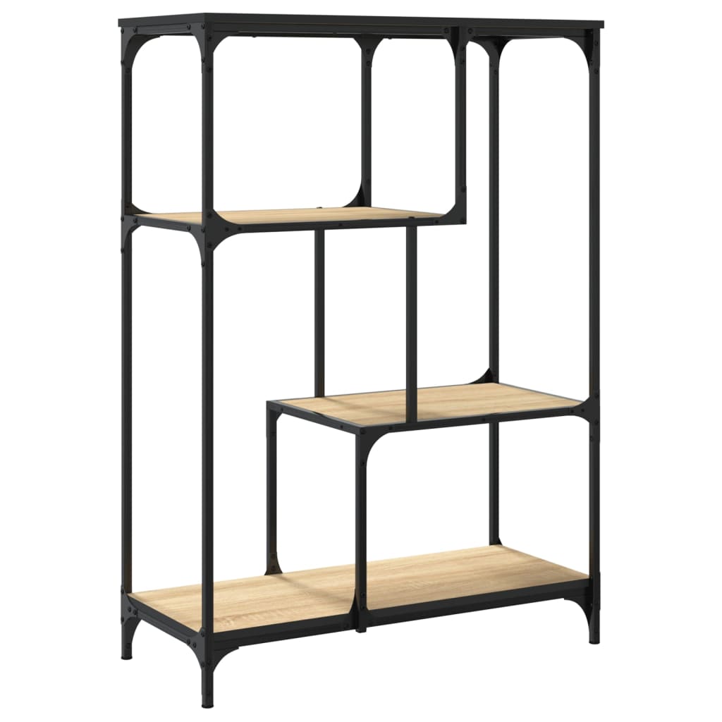 Βιβλιοθήκη Sonoma Δρυς 81 x 36 x 115 εκ. Επεξεργ. Ξύλο / Ατσάλι