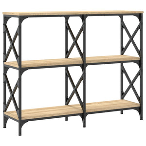Τραπέζι Κονσόλα Sonoma Δρυς 100 x 28 x 80,5 εκ. Επεξεργ. Ξύλο - Pakobazaar