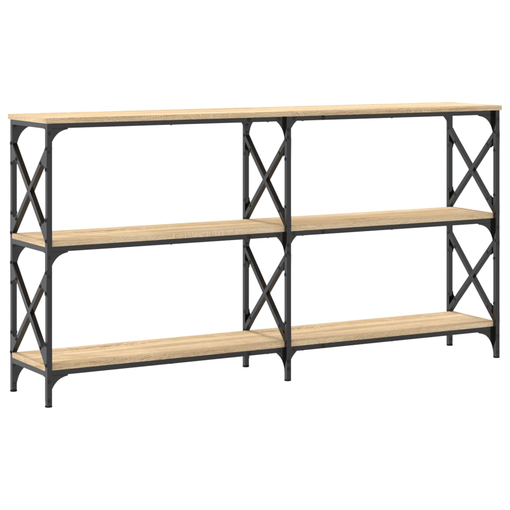 Τραπέζι Κονσόλα Sonoma Δρυς 156 x 28 x 80,5 εκ. Επεξεργ. Ξύλο - Pakobazaar