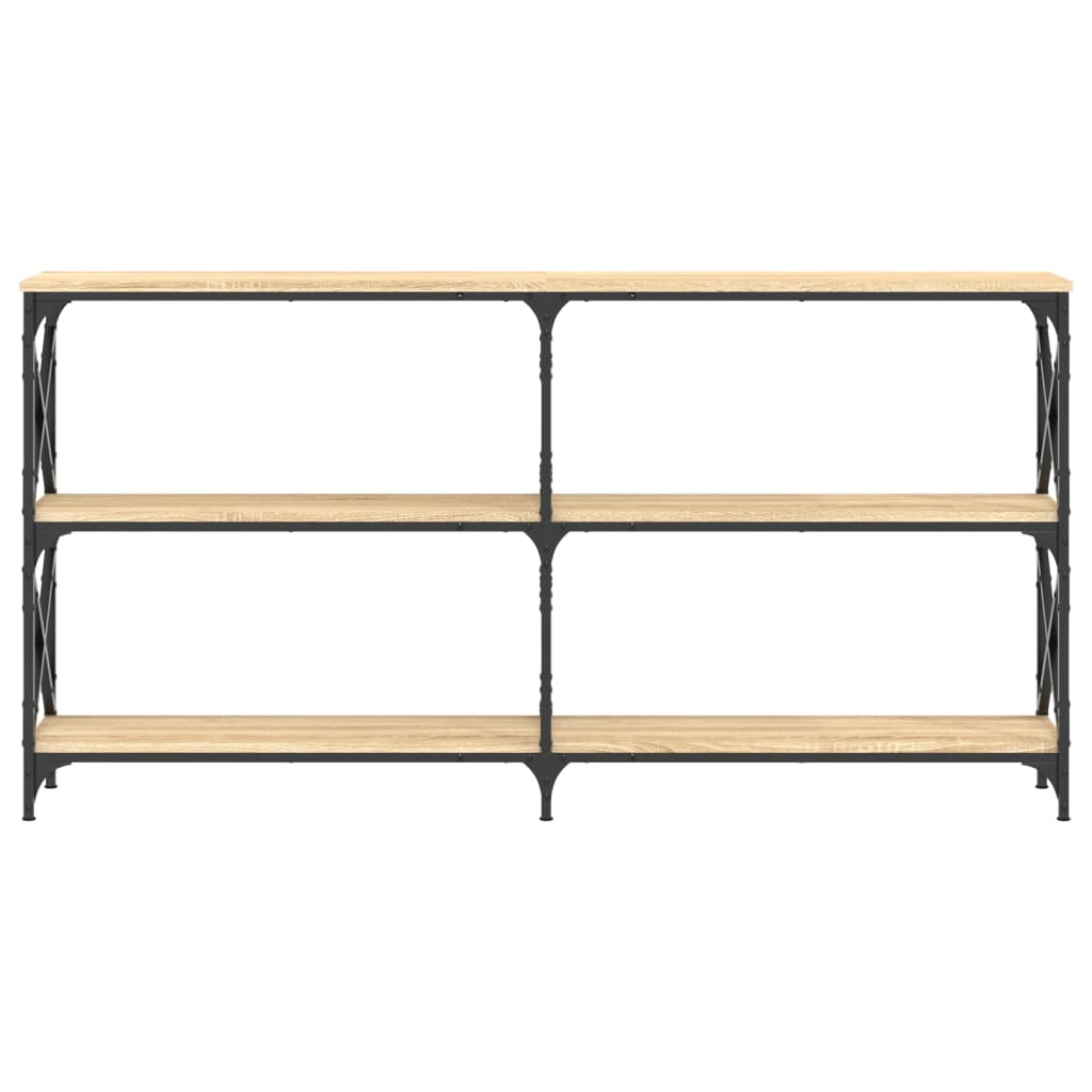Τραπέζι Κονσόλα Sonoma Δρυς 200x28x80,5 εκ. Επεξεργασμένο Ξύλο
