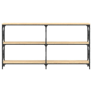 Τραπέζι Κονσόλα Sonoma Δρυς 200x28x80,5 εκ. Επεξεργασμένο Ξύλο