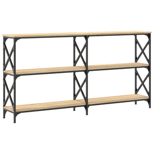 Τραπέζι Κονσόλα Sonoma Δρυς 200x28x80,5 εκ. Επεξεργασμένο Ξύλο