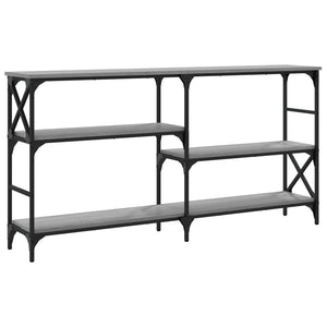 Τραπέζι Κονσόλα Γκρι Sonoma 150 x 29 x 76,5 εκ. Επεξεργ. Ξύλο