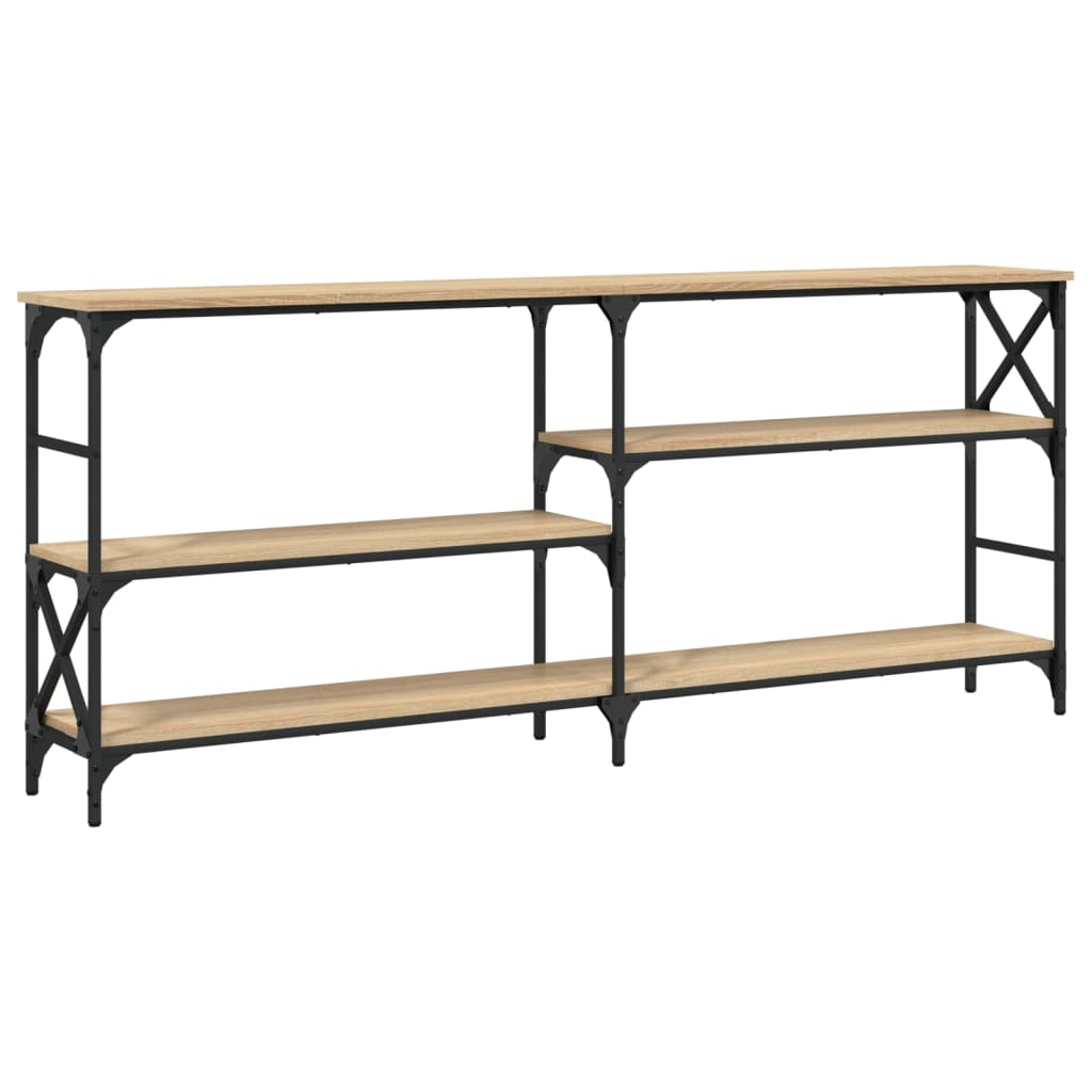 Τραπέζι Κονσόλα Sonoma Δρυς 180x29x76,5 εκ. Επεξεργασμένο Ξύλο - Pakobazaar