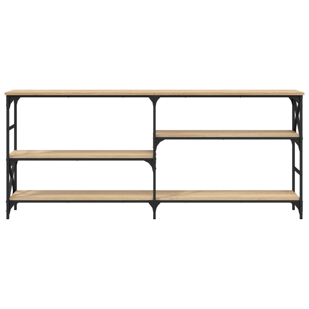 Τραπέζι Κονσόλα Sonoma Δρυς 180x29x76,5 εκ. Επεξεργασμένο Ξύλο - Pakobazaar