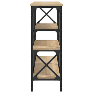 Τραπέζι Κονσόλα Sonoma Δρυς 180x29x76,5 εκ. Επεξεργασμένο Ξύλο - Pakobazaar
